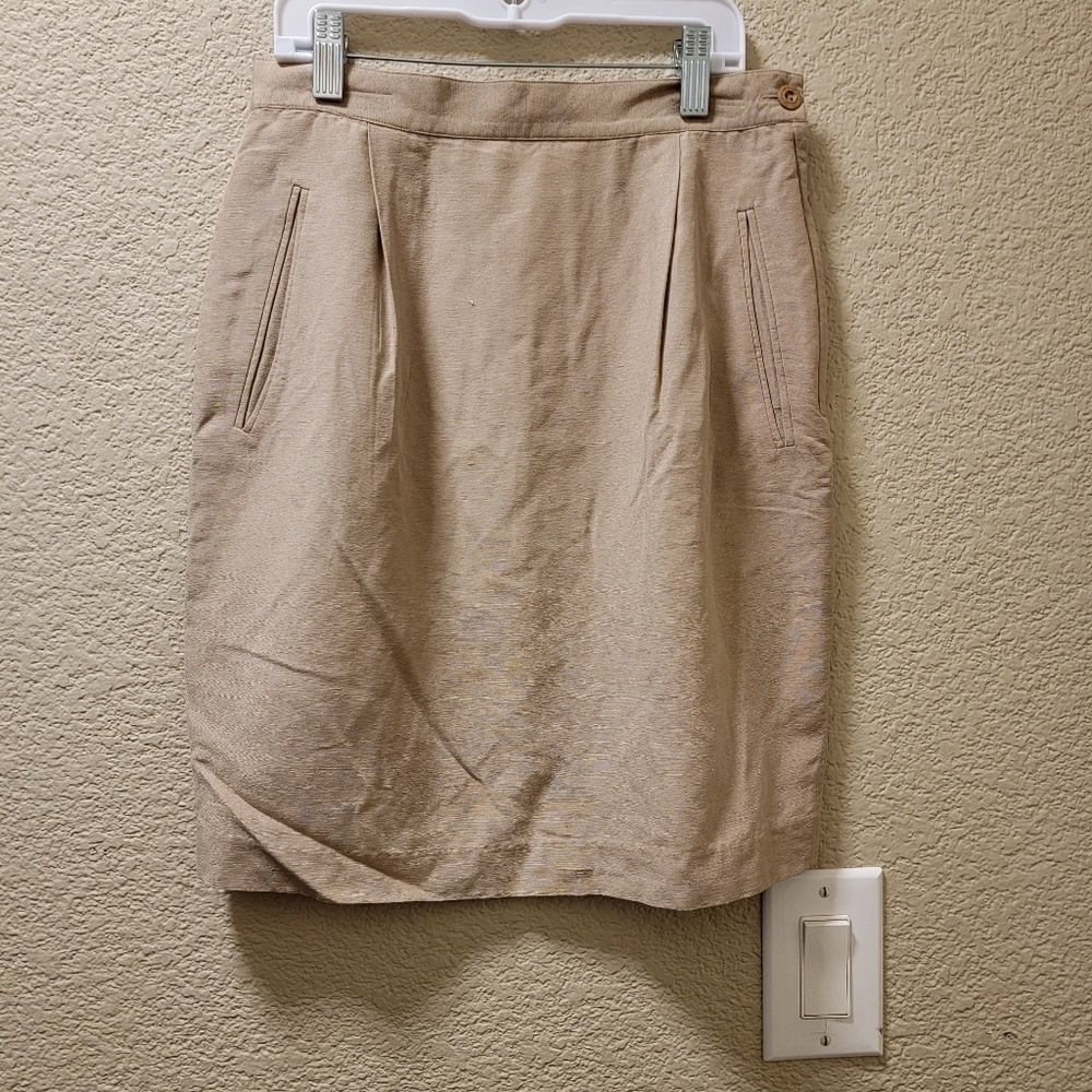 Jessica by Christopher La! silk skirt size 6